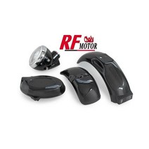 기계미장 휘니샤 쌍발기 스크리드 콤펙터 모조 탄소 섬유 헤드 라이트 시멘트 타일 혼다 50 원숭이 복제 7, 한개옵션0