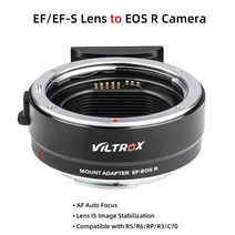EF-EOSR 렌즈 어댑터 링 Canon EF EF-S 렌즈-R 마운트 자동 초점 전체 프레임 RF 카메라 EOS R RP R5C R3 R6 r70, [01] EFEOS R