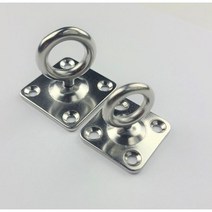 유민산업 와이어 줄걸이 회전 고리 실버 소 대