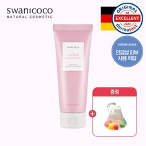 스와니코코 더 순한 연꽃 클렌징 젤 폼 150g [저자극 세안제/수분감], 연꽃젤폼+세안거품망1개, 상세설명 참조, 상세설명 참조