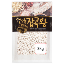 장볼레 흰강낭콩(중) 수입산(캐나다) 3kg, 1개