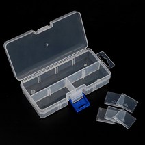 SOCEAN 만들기재료 정리 상자 가방 크기조절 8칸 반투명 플라스틱케이스 삔엑세서리수납 손잡이백 아크릴보관함 소품미니공구함 쥬얼리시계수납함 만들기재료보관 정리박스 비즈큐빅