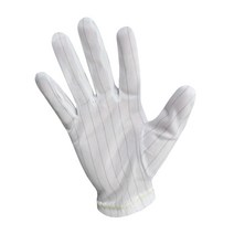 핸드맥스 제전장갑 일반 10켤레 정전기방지 정밀작업 반도체 ESD 장갑 S M L