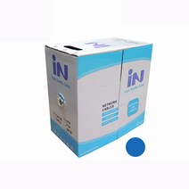 인네트워크 CAT.5E UTP 300M 보급형 파랑 [IN-5UTP300MBE] INL145