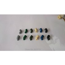 레고 닌자고 시티 *Minifigs arms 50pcs DIY 계몽 블록 벽돌 부품 번호 다른 조립 입자와 호환 가능, 11 딥 블루