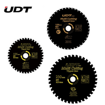 UDT 핸드그라인더날 멀티쏘 팁쏘 4인치 5인치 7인치 9인치 목재 금속 만능절단 멀티원형톱날 다용도팁쏘 다목적팁쏘