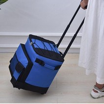 쿨러백 피크닉가방 아이스박스43L 캠핑용 카트형 보냉백 보온백 다세코, 상세페이지 참조