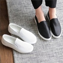 심플 도트 펀칭 슬립온 3cm (Choney)