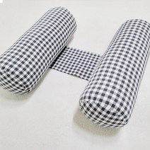 똑따기 뒤집기방지쿠션 유아 아기바디필로우 S M L XL, 벨크로타입, 체크/그레이