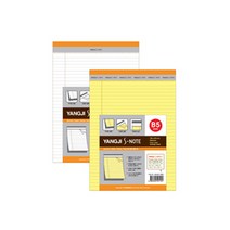 양지사 S노트 B5 리갈패드 유선노트, 01-노랑 (B5)