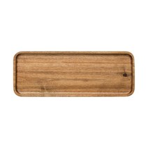 THE VEDO SHOP 패스트리 스낵 미니 바 스시 광장 나무 치즈 플레이트 아침 식사 트레이 주방 중첩 트레이를 제공하는 나무, 목재, 중간 직사각형