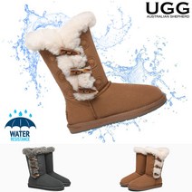 호주 AS UGG 양털 어그부츠 타마리 3버튼 톨 롱 클래식 겨울 여성