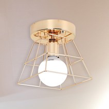 예쁜 센서등 직부등 LED 현관 베란다 인테리어조명, 11.카트 직부등(골드)