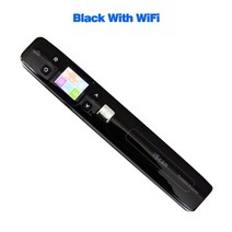 비파괴북스캐너 양면스캐너 사진 휴대용 iscan a4 wifi 1050 usb 책 휴대용 문서 이미지, 검은색