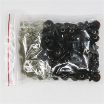믹스 컬러 플라스틱 눈 아미구미 인형 장식 액세서리 8mm/10mm 100 개 Diy 키트 공예 테디 베어 안구, 04 brown_02 10mm 100pcs