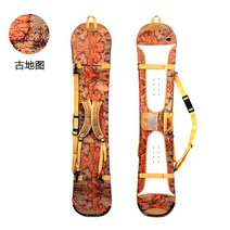스노우보드커버가방 스키장비 숄더백 캐리어 보호케이스, 한 사이즈, 130cm, B