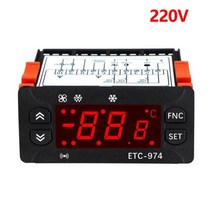 업소용 냉장고 냉동고 센서 온도조절기 미니 온도 조절기 열전대 NTC 이중 220V 110V 1224V