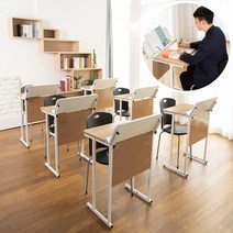 고급 1인용 학원책상 650 대학교 고등학생 교습소책상