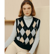 [국내 매장판] 게스 [POP] 여성 아가일 베스트 369561