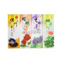 불문금향 / 금점화향(3종) 중국향 기도향 법당 아로마 인센스스틱 고급향 미연향 제사향 불교, 금점화향(녹차)