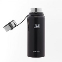 등산용 캠핑용 보온병 보냉병 이중진공 스텐 보온병 650ml (블랙)