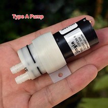 수류모터 미니수중펌프 미니 370 워터 펌프 DC 24V 5W 자체 프라이밍 큰 흐름 저소음 모터 물 디스펜서 물, 01 Type A Pump