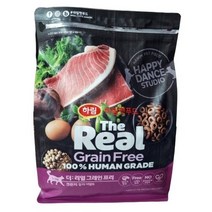 하림펫푸드 어덜트용 더리얼 캣 그레인프리 크런치 참치 건식사료, Fish (생선), 1kg, 6개