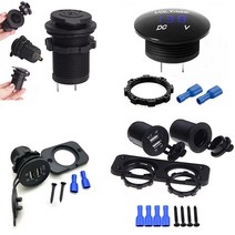 (주)승원전자 차량 DIY 매립형 USB볼트소켓 방수시가소켓 USB2포트 볼트게이지소켓 시가라이터 매립형볼트소켓 시가소켓, 05.SCG35-DIY용 2단고정 브라켓
