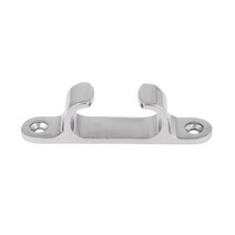 스트레이트 Fairlead 316 스테인레스 스틸 해양 링 보트 데크 Cleat Bow Chock Marin grade 표면 연마, [02] L