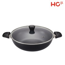 HC해피콜 NEW 컴포트 다이아몬드 편수 양수 곰솥냄비 + IH파티웍 32cm, NEW 컴포트 다이아몬드 IH 파티웍 32cm
