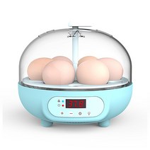 Neirny 자동 부화기 4란 5란 6란 병아리 오리 메추리 앵무새 조류 가정용 부화기, 4란 자동회전