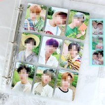 포토카드 포카바인더 앨범 2단/3단 투명 포켓 2단포카바인더+9포켓 30매