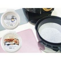 에어프라이어 전용 그릇모양 종이호일 생선굽기 깔지, 1개