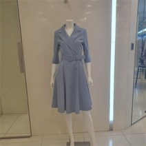 린 NC13 카라넥 A라인 벨티트 원피스 LGOPLF9600