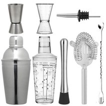 홈텐딩 칵테일 쉐이커 지거 머들러 바텐더 용품, 13 - 스텐일자지거, 2호