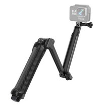 고프로 3웨이 그립 셀카봉 액션캠 Gopro 히어로 10 9 3-WAY 익스텐션 암 삼각대, 익스텐션 그립 삼각대