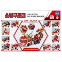 멀티블록 소방구조대 12 IN 1 세트 블록, 혼합 새상