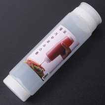 토탈하우스 월포 거꾸로소스통 1P 470ml (중) 거꾸로케찹통 프렌차이즈소스병 5808