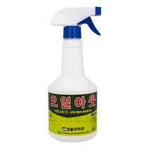 오일아웃 650ml 초 강력 기름때 분해 제거제 공업용 공장 주차장 주방 바닥 기계유 오일탱크 닥트 간판 터널 건물 내외부 기계 부품 구리스 찌든때 오염 제거 청소 세제