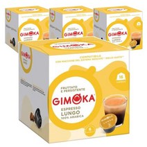 지모카 에스프레소 룽고 돌체구스토 호환 커피 캡슐 16캡슐 4팩 Gimoka Espresso Lungo Dolce Gusto coffee capsules