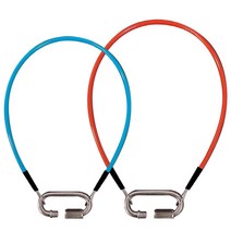 해동 돌돔 퀵링크 와이어꿰미(2개입) HA-1665, 50cm (레드), 2개
