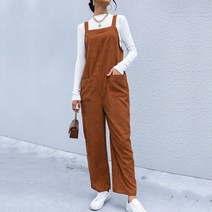 기모점프슈트 골덴점프슈트 겨울점프수트 멜빵바지 코듀로이원피스 코듀로이오버롤 코듀로이점프수트 니트점프수트 벨벳점프수트 61 2022 가을 겨울 여성복 코듀로이 통근 점프슈트