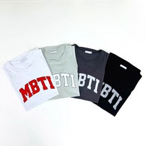 남자 오버핏 MBTI 나염 커플 나시티 4컬러