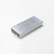 다용도 소형 알루미늄 방열판 DIY 히트싱크 / 80X36X15mm 2개 파이프 열전달 쿨러