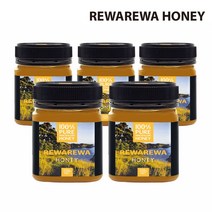 르와레와꿀 뉴질랜드 르와레와허니 100% 뉴질랜드꿀 벌꿀 효능 뉴질랜드꿀 차 꿀물 천연꿀, 5 eE.a, 1개