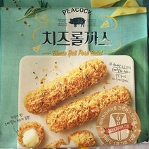 피코크 치즈롤까스 350g, 아이스팩 포장