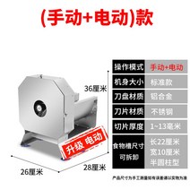 가정용 육절기 업소용 탁상용 자동 냉장 고기절단기 냉동, 스테인리스  + 날 2개