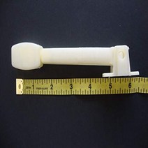 Spring Loaded Cord TENSIONER for Cord Loops and Draperies/Vertical Blinds Ivory (4), 1