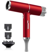 미용실 전문가용 헤어 드라이기 드라이어 적외선 이온 건조기 1000W, Red, AU
