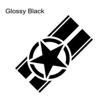 레니게이드튜닝 자동차 후드 커버 스티커 DIY 비닐 데칼 지프 레니게이드 패트리어트 랭글러 JK L TJ 트레, Glossy Black, 01 Glossy Black